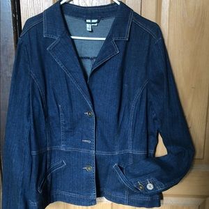 Blue Jean Jacket/Short Blazer
